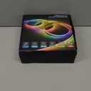 MIWISE RGB Smart IC COB LED Strip Light,20ft Color Chasing Flexible LED Tape Light,WS2811 Addressable RGB Strip with APP Control/Music Mode,Work with Alexa/Google,for Party/Home DIY Lighting Projects