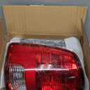 Nakuuly Tail Light Halogen Type Compatible With 2009-2018 Dodge Ram 1500 2500 3500 NON-LED Model Driver and Passenger Side Taillight Rear Lamp Assembly with Bulbs # 55277415AD 55277414AE