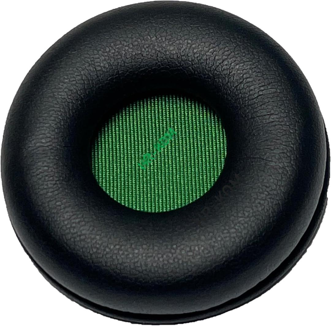 Replacement Leatherette Ear Cushion on Ear Plate for Yealink WH62/WH66/UH36/YHS36 Models