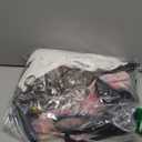 EBYTOP 100 Days of School Costume for Kids 100th Day Halloween Old Lady Costume Dress up Granny Wig Grandma Glasses Cane,1-WH 4-6 Years