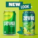 Zevia Zero Sugar Soda, Mountain Zevia, 12 oz Cans (24-Pack) Naturally Sweetened, Non-GMO Project Verified, Gluten-Free, Vegan (EXP 10/21/27)