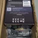 Panasonic Cordless Phone with Advanced Call Block, Link2Cell Bluetooth, One-Ring Scam Alert, and 2-Way Recording, Answering Machine, 4 Handsets - KX-TGF944B (Black)