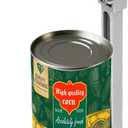 Commercial Can Opener Heavy Duty, 16" Stainless Steel Manual Table Can Opener for #10 Cans up to 10" Tall, Industrial Kitchen Tool with Cast Steel Base & Stainless Steel Blade, Size: 16"