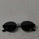 livho 2025 Trendy Oval Sunglasses - Stylish Polarized Shades for Everyday - Retro Metal Frames