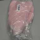 Light Pink Christmas Tree Skirt, Small Fur 24 Inch Tree Skirt, Soft Pastel Pink Fluffy Valentines Tree Rug, Pink Christmas Decorations Tree Ornaments for 3 Ft Tree