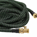 50ft Expandable Garden Hose with 10 Spray Patterns â€“ Lightweight, Kink-Free, Leak-Resistant Water Hose with Heavy-Duty 3/4" Fittings for Car Wash, Lawn, Garden, or Farm