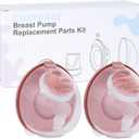 Two Complete Sets Compatible with Medela Symphony Breast Pump Replacement Parts (24mm Two Complete Sets with 17/19/21mm Flanges)