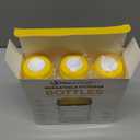 Breastmilk Bottles 6pc Set with Leak Proof Lids, 6.oz 180ml Reusable Wide Neck Bottles Best for Breast Milk Collection & Storage Solution, BPA Free, Fits Spectra & Avent Models