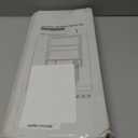 BJADE'S Dual Hose Portable Air Conditioner Window Seal Kit for 5in Portable AC Exhaust Hose with Insulating Sealing Tape,Adjustable Portable AC Window Vent Kit Length from 17" to 47"