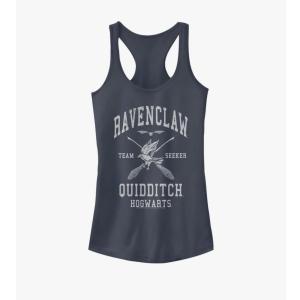 Harry Potter Deathly Hallows Ravenclaw Quidditch Seeker Women's Fast Fashion Racerback Tank Top, S