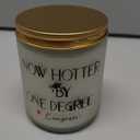ONEVIEV Graduation Gifts for Her Him, Soy Wax Scented Candle, Masters Degree College High School Graduation Gifts 2024 - Now Hotter by One Degree