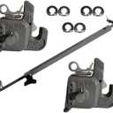Pat's Easy Change Quick Hitch for Category 2 Tractors and Implements (with Stabilizer Bar)