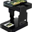 DigitConvert Mobile Film Scanner for 35mm Slides & Negatives, Portable Photo Scanner Converts Film to Digital Photos, Battery Powered Slide Converter (Black)