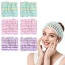 LADES Skincare Headband - Stretchable Hairbands for Washing Face Bathing Spa Hair Wrap for Women Girl