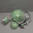 COSYLUX Modern Small Table Lamp for Bedroom, Cute Dome Shade Reflecting Light Reading Lamp for Living Room, Kid's Room, Study, Office, Beside Bedside Nightstand Desk Lamp(Turquoise Blue)