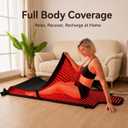 Red Light Therapy Mat for Full Body Pain Relief & Recovery, FSA & HSA Eligible, 75" × 35", Medical-Grade TPU Light Therapy Blanket with 2600 Dual-Wave LEDs (660nm & 850nm)