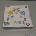 Baby Stroller Car Seat Toys, Adjustable Crib Mobile Activity Arch Toys with Sound Toy and Baby Hanging Toys,Sensory Play Travel Bouncer Bassinet Toy for Toddler Boy Girl 0 3 6 9 12 24 Month (Crab)