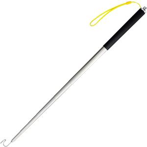 Telescoping Pole with Hook Magnetic Pickup Grabber Tool, Telescopic Push Pull Rod Wire Grabber Tool Fish Stick, Telescopic Magnetic Pick-Up Tool