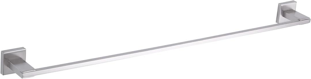 GERZWY 30 Inch Towel Bar Bathroom Wall Mounted Towel Rail, Stainless Steel Hand Towel Holder Brushed Finish JG1901A75-LS