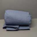 akkialla Queen Quilt Bedding Set,Bluish Grey Ultrasonic Full/Queen Quilt Set,Lightweight Soft Bedspread Coverlet,Modern Style Coin Pattern Bed Cover for All Seasons,3 Piece(1 Quilt,2 Pillow Shams)