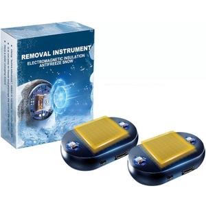 Anti-Freeze Electromagnetic Car Snow Removal Device - Molecular Interference Antifreeze Instrument, Quick Electromagnetic Snow Removal Defroster & Anti Freeze Device for Car