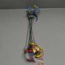 8 Pack Dragonfly Clip, 3D Dragonfly Garden Stakes Decor, Garden Decor with Sticks Plastic Dragonfly Decoy Stakes Decoration Ornaments Accessory for Gardening Patio Yard