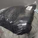 Rectangle Dog Bed for Large Medium Small Dogs - Washable Orthopedic Sofa Bed, Soft Breathable Puppy & Pet Cuddler, Durable Calming Dog Bed with Anti-Slip Bottom, Multiple Sizes, Grey, Size L 30x25