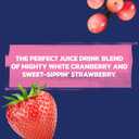 Ocean Spray White Cranberry Strawberry Juice Drink, 10 Fl Oz Bottles, 6 Count (Pack of 1) (EXP 12/04/28)