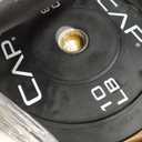 CAP Barbell Rubber Olympic Bumper Plate, Black, 10 lb