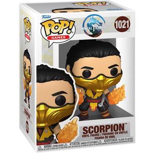 Funko Pop Games: Mortal Kombat 1 - Scorpion - Mortal Kombat Game Franchise - Collectable Vinyl Figure - Gift Idea - Official Merchandise - Toys for Kids & Adults - Video Games Fans