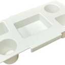 Top Cup Holder Tray Accessories for Bogg Bag X-Large, Waterproof EVA Drink & Phone Holder Fit for Stanley Cup - Organizer & Topper Tray for Bogg Bag (White)