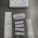 TIASUSAN American Mahjong Game Set(4 Layer), 160 Blue Engraved Tiles, White Bag and Entire Accessories, 4 All-in-One Rack/Pushers, Mahjong Tile Set