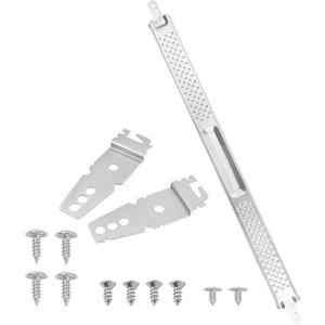 W10426979 24 Inch Dishwasher Mounting Bracket Kit with 8269145 Screws, for Granite Quartz Marble, Compatible with Whirlpool KitchenAid Maytag, Replaces AP5607641 AH3632890 EA3632890 PS3632890 231179
