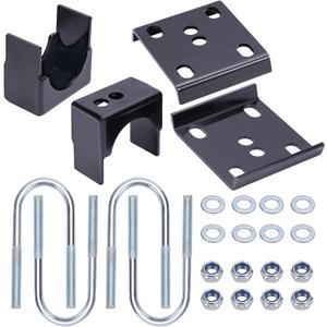 maXpeedingrods 6" Rear Axle Drop Flip Lowering Kit w/U-Bolts for Dodge Ram charger D100 D150 2WD 1972-1993