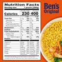 BEN'S ORIGINAL Ready Rice Roasted Chicken Flavored Rice, Easy Dinner Side, 8.8 oz Pouch (EXP 03/01/26)
