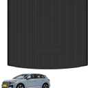 Custom Fit for Cargo Liner 2022-2024 Audi Q4 e-tron/ Q4 Sportback e-tron - Black TPE All Weather Heavy Duty Waterproof Rear Cargo Tray Trunk Floor Mat Protector