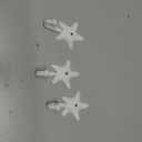 3Pack Cast Iron Starfish Coat Hooks 4.2in Decorative Wall Hooks Nautical Decor Hooks for Pool Towel Holder Bathroom Bedroom and Kitchen