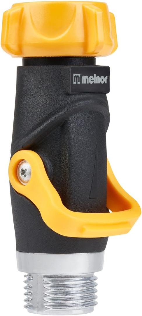 Melnor EZ-Flow 1-Way Hose Valve, Lever Design