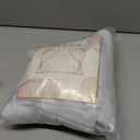 2010ft White Tulle Backdrop Curtain with Lights String for Parties, Sheer Photo Backdrop Curtains for Wedding Ceremony Birthday Party Bridal Shower Decoration (20ftx10ft)