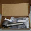 Shower Head with Handheld, Shower Heads High Pressure, High Flow Even with Low Water Pressure-Hand Held Showerhead Set,3 Modes Filtered Showerhead with 59Replacement Hose/Bracket/Cotton Filters (Gray)