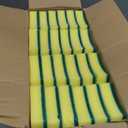 Kitchen Cleaning Sponges,96 Pack Eco Non-Scratch for Dish,Scrub Sponges.