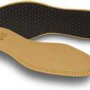 Pedag Royal | Genuine Lambskin Leather Insoles | Made in Germany | Vegetable-Tanned Leather | Activated Carbon for Anti-Odor | Latex Foam Padding | Thin & Absorbent | US Men 14/ EU 47 | Tan