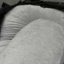 Pregnancy Pillow J-Shaped Full Body Pillow, 59 inch with Velvet Cover Easy to Remove and Wash, Support Pregnant Women's Backs Legs and HIPS, Improve Sleep,Pregnancy Pillow for Women Gray (Grey)