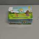 Arabic and English Talking Flash Cards for Kids, 510 Sight Words Bilingual Learning Toys for Toddlers, Arabic Alphabet Flashcards Pocket Speech Therapy Toys, Dinosaur Shaped