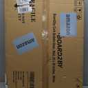 Board2by White Cork Board Bulletin Board with Linen, Wood Framed 30" x 20" Corkboard, Office Board for Wall Decor, Wall Mounted Pin Board Picture Board with 20 Pushpins for School, Home & Office