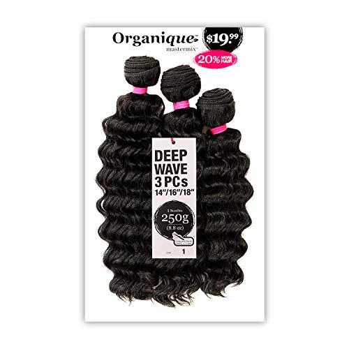 Organique Mastermix DEEP WAVE 3PCS 18"/20"/22" (OT27) - Shake-N-Go Synthetic Weave