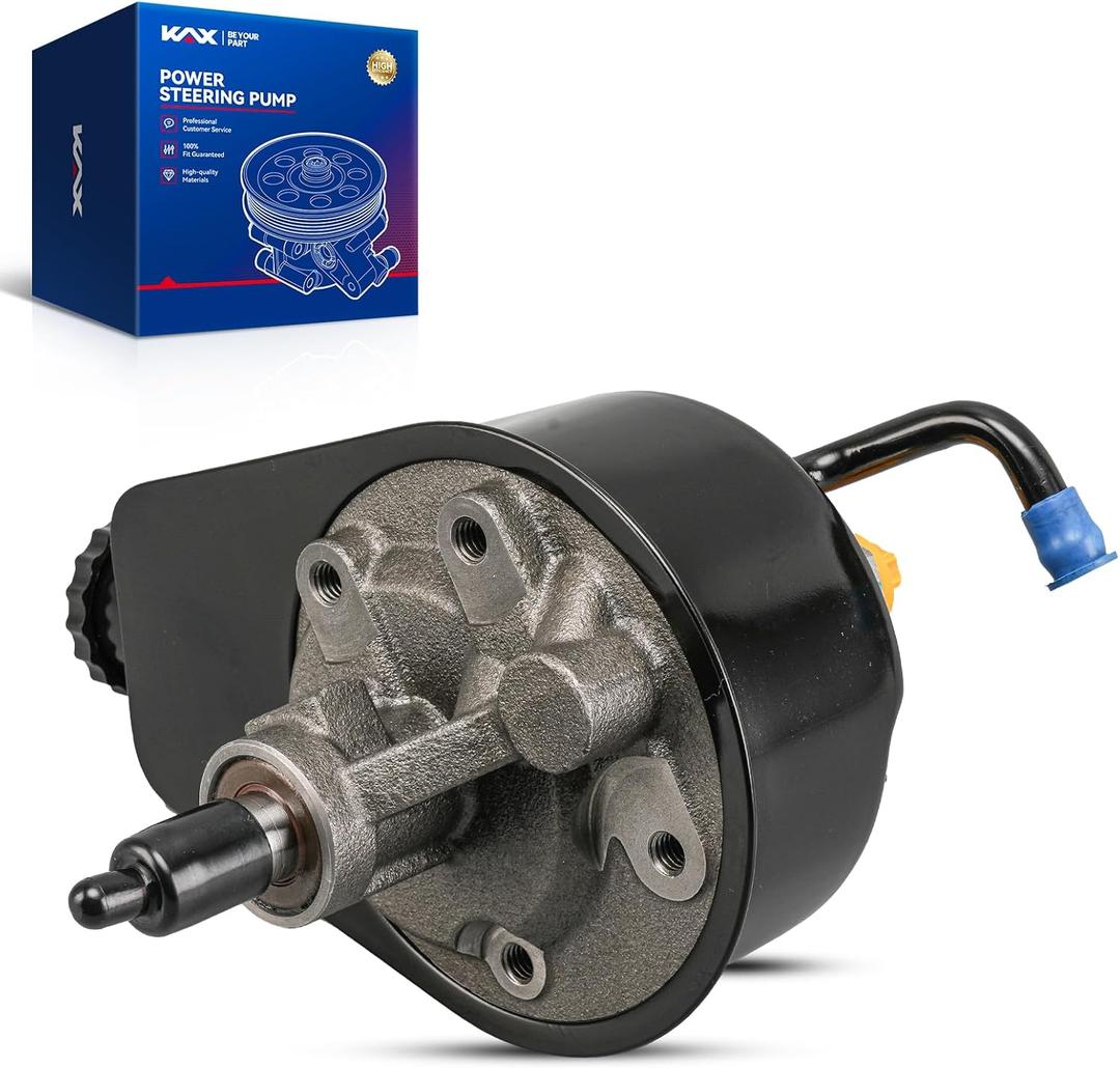 KAX 20-6800 Power Steering Pump, for C10, K10, C20, Nova, Scout II | Fit for 1975-1979 C10 5.7L, 1975-1979 K10 5.7L, 1977-1979 C10 5.0L, 1976-1979 Scout II 3.2L/5.6L/5.0L