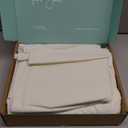 MILDLY Duvet Cover King Size, 3 Pieces Washed Cotton Blue Duvet Cover, Linen Like Textured Breathable King Bedding Set with Zipper Closure (No Comforter) (King(104"90"))