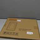 Fun Memories 11x14 Picture Frame-Real Tempered Glass, Rustic Wooden Photo Frames 11 x14, Display Pictures 8x10 with Mat or 11x 14 Without Mat, 11x14 Picture Frame for Wall Mounted, Grey, 1 Pack