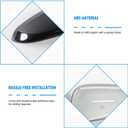 JeCar for 4Runner Carbon Fiber Side Mirror Cover Trim Decoration Covers for 2017-2023 Toyota 4Runner Accessories